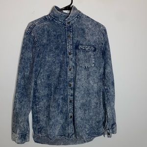 PacSun Denim Button Up Shirt